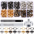Bememo 1/4 Inch Grommet Kit 200 Set Grommets Eyelets with Install Tool