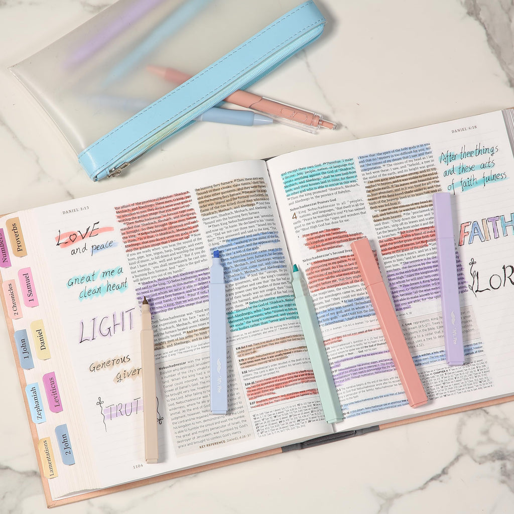 Mr. Pen- Aesthetic Highlighters and Gel Pens, 10 Pack