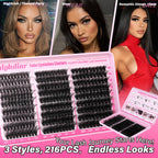 Enhance your look with Calphdiar Bottom Lash Clusters. Available for order online. Perfect for any occasion!
