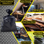 Reli. Contractor Garbage Bags 55 Gallon | Heavy Duty