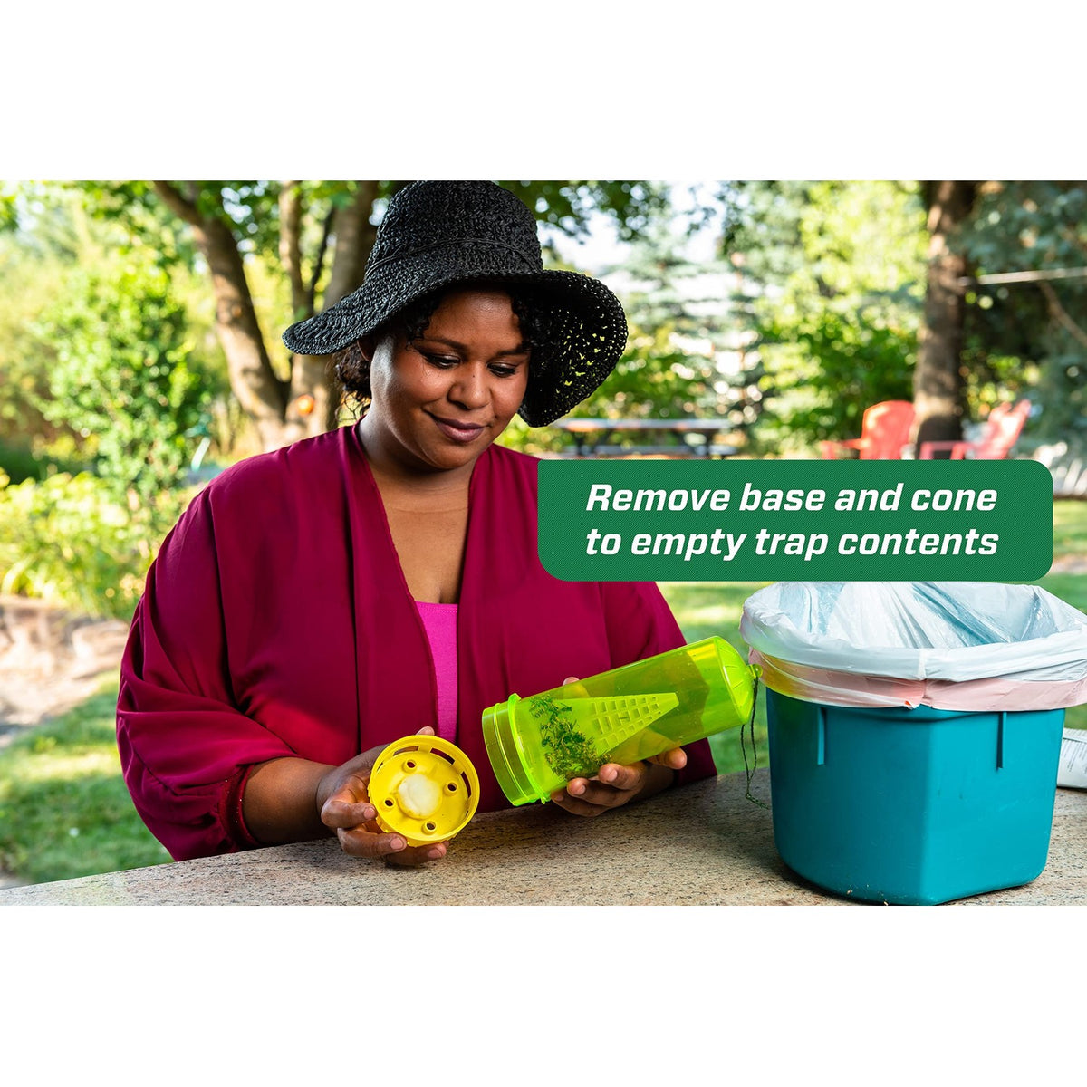 RESCUE! Yellowjacket Attractant – for RESCUE! Reusable Yellowjacket Traps – 4 Week Supply - 2 Pack
