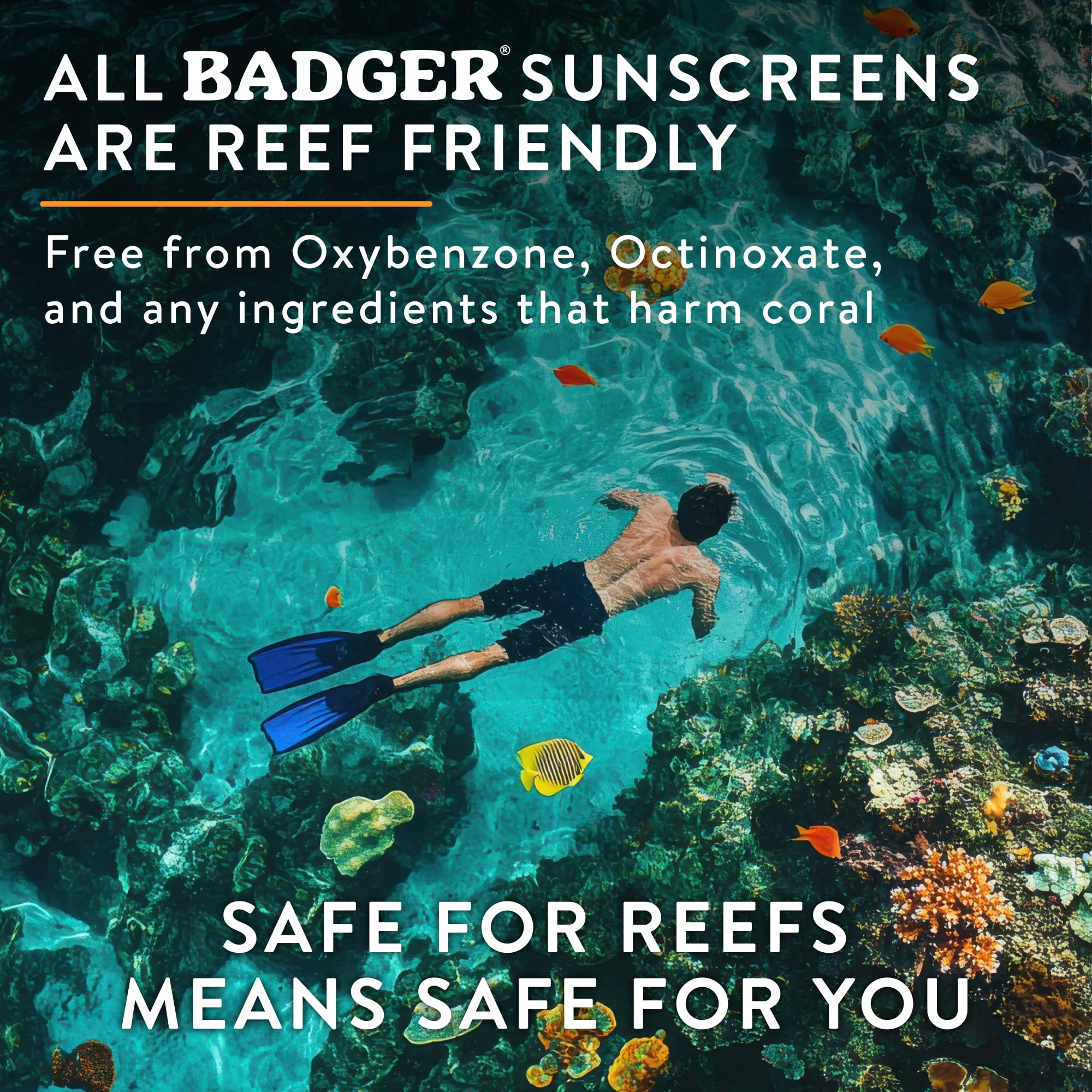 Badger Kids Mineral Sunscreen Cream SPF 40, 98% Organic Ingredients, Zinc Oxide Sunscreen for Kids Face & Body, Water Resistant, Reef Friendly, Hawaii Approved Broad Spectrum Sunblock, 2.9 fl oz