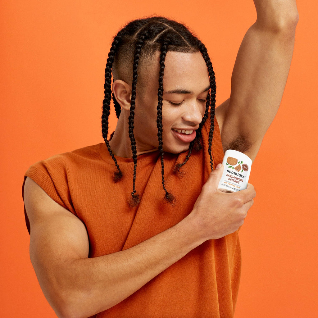 Schmidt's Aluminum Free Natural Deodorant Sandalwood & Citrus 2.65 oz 2 ct | 24 Hour Odor Protection for Women and Men. With Natural Ingredients. Cruelty-Free
