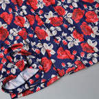Buy now Girl & Doll Matching Dresses Floral Clothes Sleeveless Summer Swing Dress 3t 4t Navy Flower at indiglob india