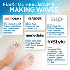 Flexitol Heel Balm Twin Pack, 25% Urea Cream for Dry Cracked Heels | 2x4 oz | Exfoliates & Moisturizes with Aloe, Vitamin E & Shea Butter, Visible Results in 1 Day, Diabetes-Friendly