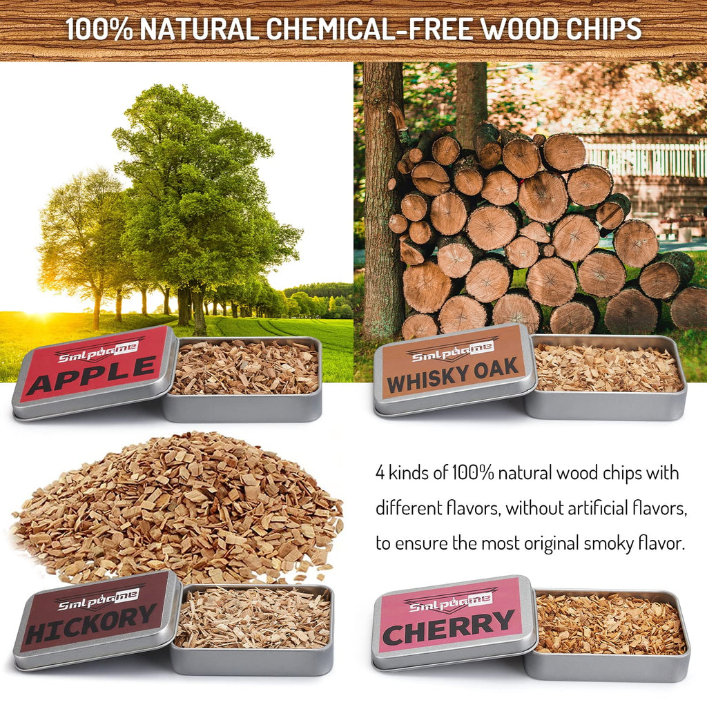 Buy now Cocktail Smoker Kit, Old Fashioned Smoker Kit for Bourbon Whiskey Drink, Smoker Infuser Kit with 4 Flavors Wood Chips, Birthday Father's Day Gifts for Husband, Men, Dad at indiglob india