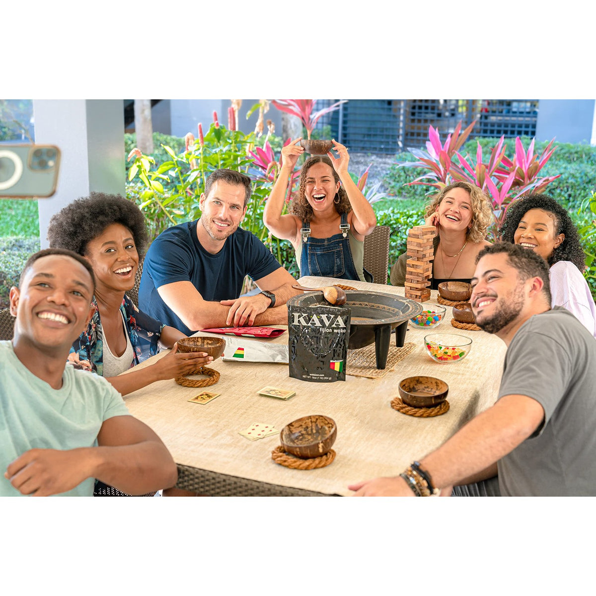 Wakacon Kava Kava Root Powder – Authentic, Noble Kava Root Powder from Fiji – Premium, Responsibly Sourced, 16 Oz
