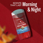 Old Spice Aluminum Free Deodorant for Men, 24/7 Odor Protection, 24/7 Freshness & Lasting Scent, Aqua Reef with Cypress Scent, 3.0 oz (Pack of 2)