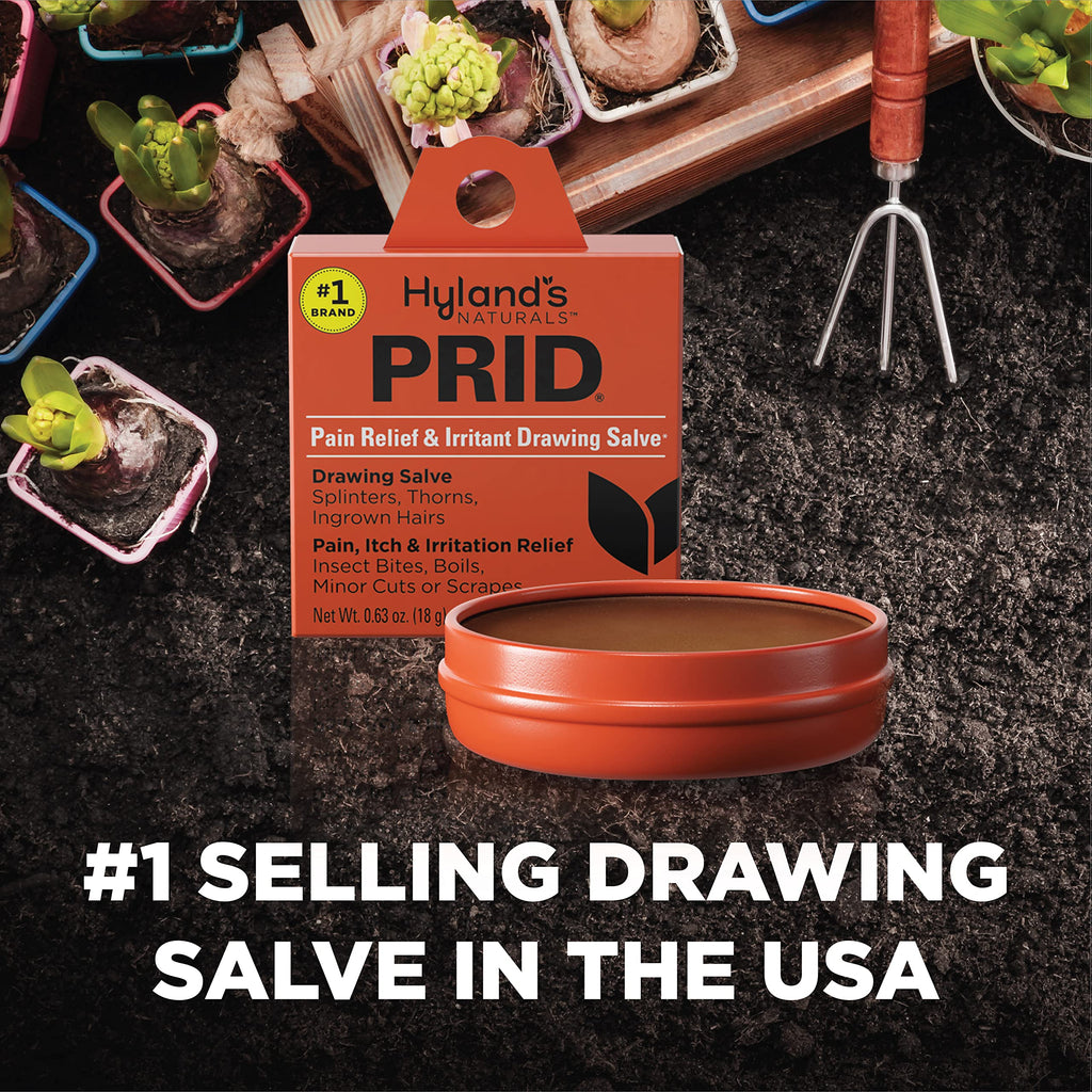 Hyland's PRID Drawing Salve for Skin Irritation, Ingrown Hair & Itch 18grm