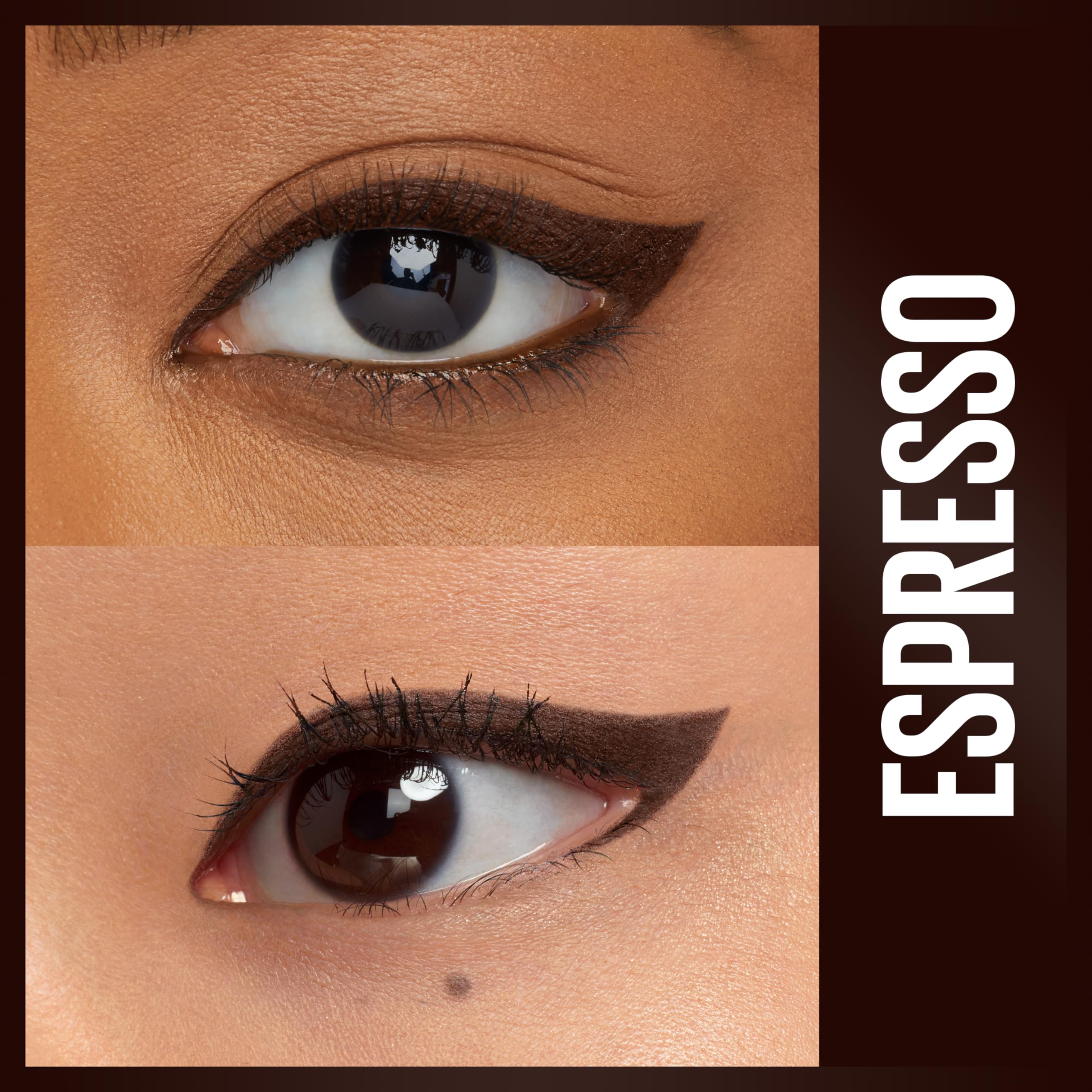 Buy now Maybelline Unstoppable Waterproof Mechanical Brown Eyeliner Pencil, Easy to Apply, Smooth Glide, Up to 24 Hour Wear, Espresso, Pack of 2 at indiglob india