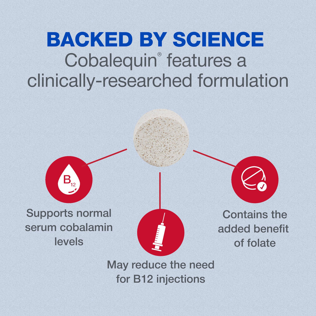 Nutramax Cobalequin Vitamin B12 for Dogs Over 21lbs, Chewable Tablets, 45ct | Vitamin B12 Supplement for Dogs, Oral Cobalamin with Folate, May Eliminate the Need for B12 Injections, for Dogs Over 21lbs