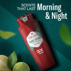 Old Spice Refreshing Body Wash for Men, High Endurance, 3X Defense, 24/7 Shower Fresh with Long Lasting Scent, Pure Sport Scent, 24 oz (Pack of 2)