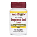 NutriBiotic – Grapefruit Seed Extract Tablets 125mg, 100 Count | Premium Grade GSE with Bioflavonoids | Potent Immune & Overall Health Support | Easy to Swallow | Vegan, Gluten Free, Non-GMO