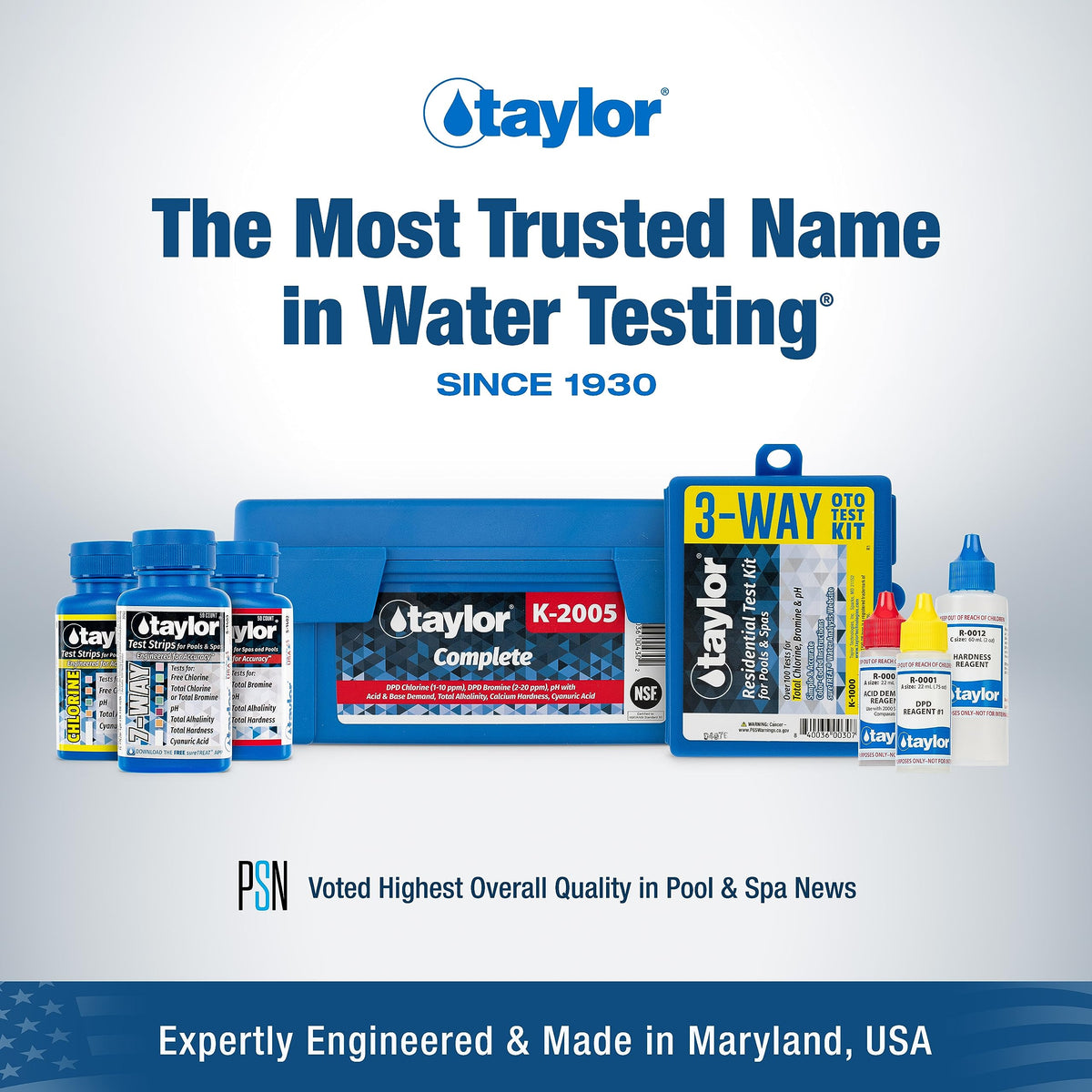 Taylor Technologies R-0001-C, DPD Reagent #1, 2 Ounce, for Testing Chlorine