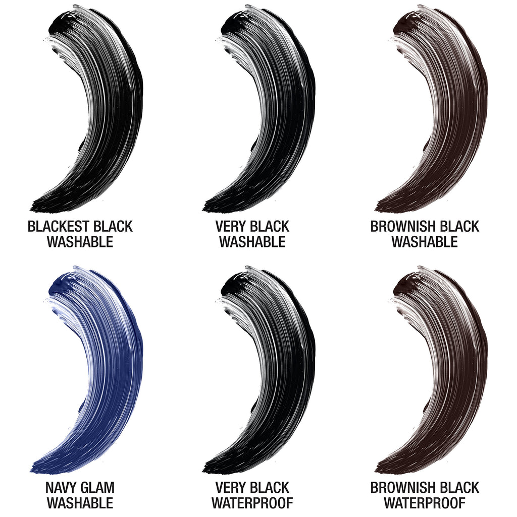 Maybelline Volum' Express Falsies Volumizing Waterproof Mascara, Very Black, 2 Count