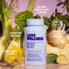 Love Wellness Bye Bye Bloat | Digestive Enzymes | 30-Day Supply | Capsules | Digestive enzyme supplement, Contains fenugreek and dandelion , Dietary supplement, Easy to take, 60 capsules