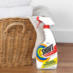 Buy now Shout Active Enzyme Laundry Stain Remover Spray, Triple-Acting Formula Clings, Penetrates, and Lifts 100+ Types of Everyday Stains - Prewash Spray 22oz at indiglob india