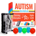 Buy now Autism & Prosperity Kids Highly-Tactile Stimming Alternative Bundle for Autistic Children â€“ ASD Child Boys Girls Teens - Calming Pin Art & Spiky Balls - Sensory Stimulation Toys Product Tool Item at indiglob india