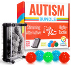 Buy now Autism & Prosperity Kids Highly-Tactile Stimming Alternative Bundle for Autistic Children â€“ ASD Child Boys Girls Teens - Calming Pin Art & Spiky Balls - Sensory Stimulation Toys Product Tool Item at indiglob india