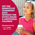 Buy now AZO Cranberry Supplement, Made with Concentrated Whole Fruit Cranberry Powder to Help Cleanse and Protect the Urinary Tract*, Sugar Free Cranberry Pills, Non-GMO, 100 Softgels at indiglob india