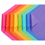 American Greetings Rainbow Tissue Paper, 40 Sheets (8 colors, 20 in. x 20 in.) for Birthdays, All Occasions, Gift Bags and Boxes, Gift Wrap, Crafts, Paper Flowers, Pom Poms, and More