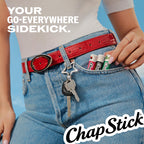 ChapStick Lip Care Set, Classic Collection 3-Pack – Spearmint, Cherry, and Strawberry Lip Balm, 0.15 Oz Ea