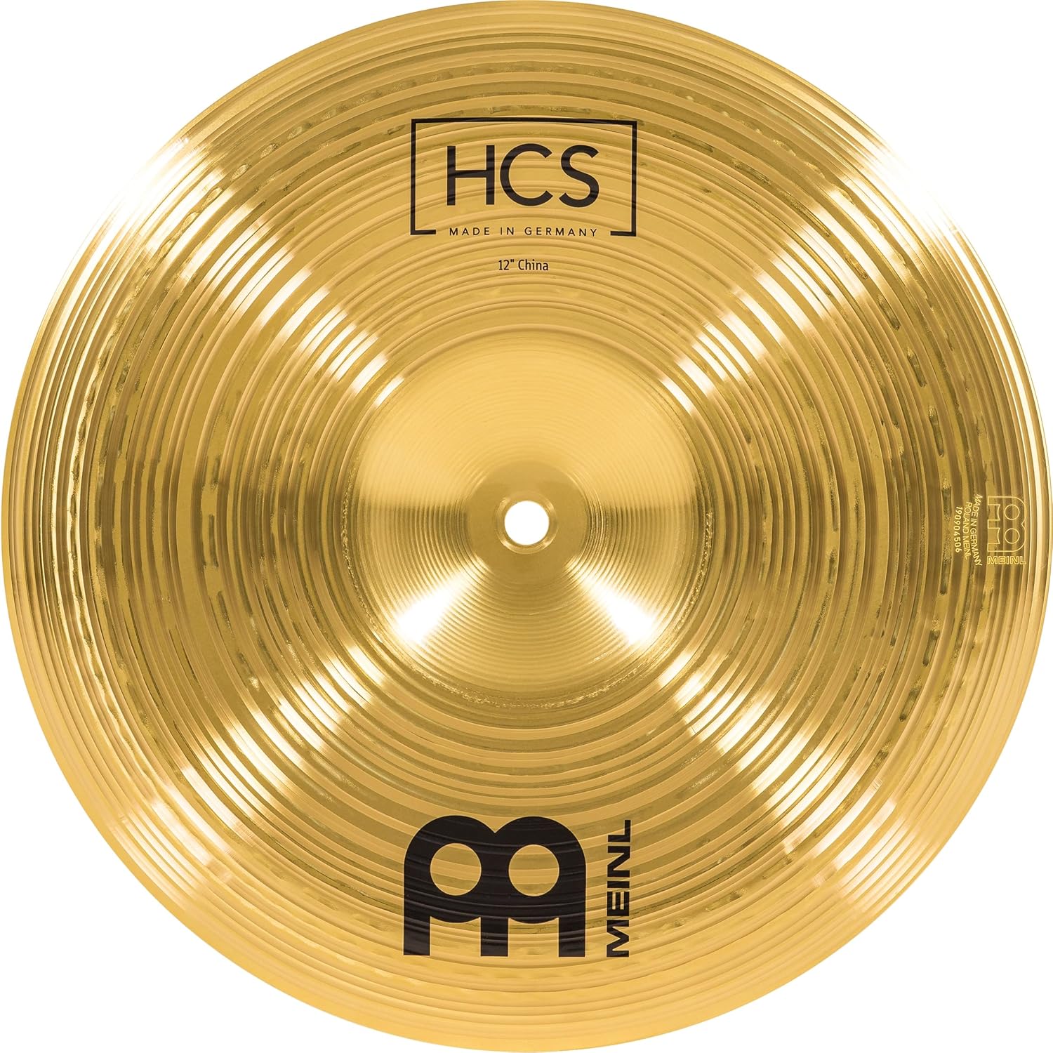Buy now Meinl 14” China Cymbal – HCS Traditional Finish Brass for Drum Set, Made In Germany, 2-YEAR WARRANTY (HCS14CH) 12" Brass at indiglob india