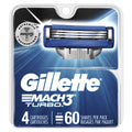 Buy now Gillette Mach3 Turbo Cartridges, 4 Count at indiglob india