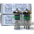 Buy now Riverstone Audio - Tested/Matched Pair (2 Tubes) 7-Pin JAN 5654W Fully-Tested Vacuum Tubes - Upgrade for 6AK5 / 6J1 / 6J1P / EF95 - JAN 5654W Platinum Grade Pair at indiglob india