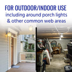 TERRO Cobweb Eliminator, Spiderweb Repellent Spray for Indoor & Outdoor Use