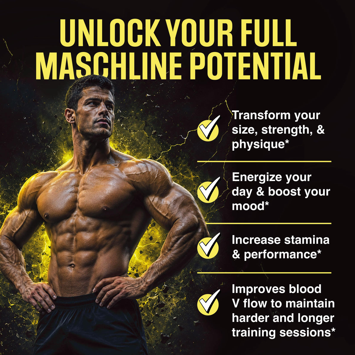 Alpha Male Enhancing Supplement - Male Enhancement & Size Enlargement