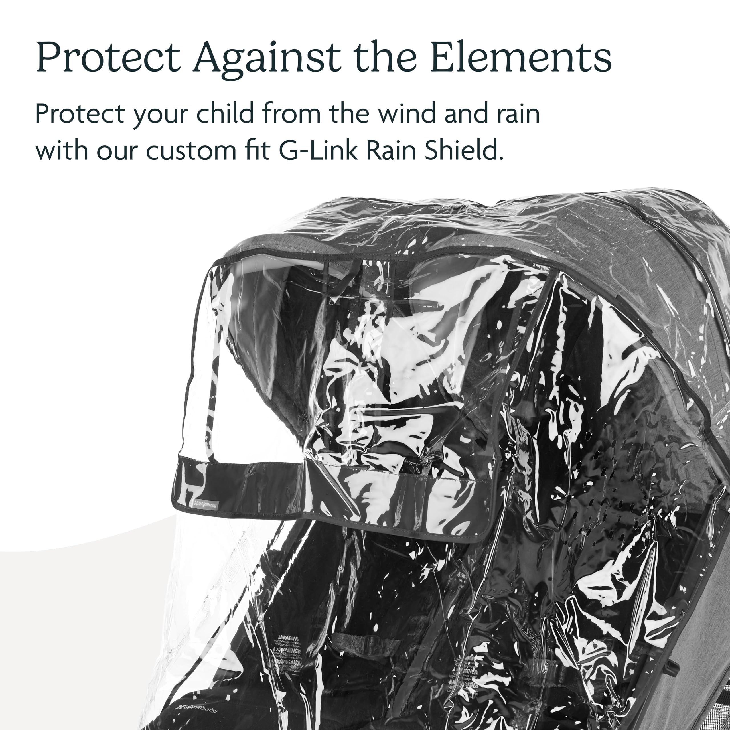 Buy now UPPAbaby G-Link and G-Link V2 Rain Shield Waterproof and Windproof Coverage Ventilated Design Quick Attachment Easy Access to Child at indiglob india