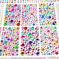 JIUZHU 7500+PCS Jewel Stickers for Crafts, Self Adhesive Gem Stickers Kit, Acrylic Rhinestone Stickers Assorted Shapes for Scrapbooking, Card Making, DIY Projects, Party Decorations