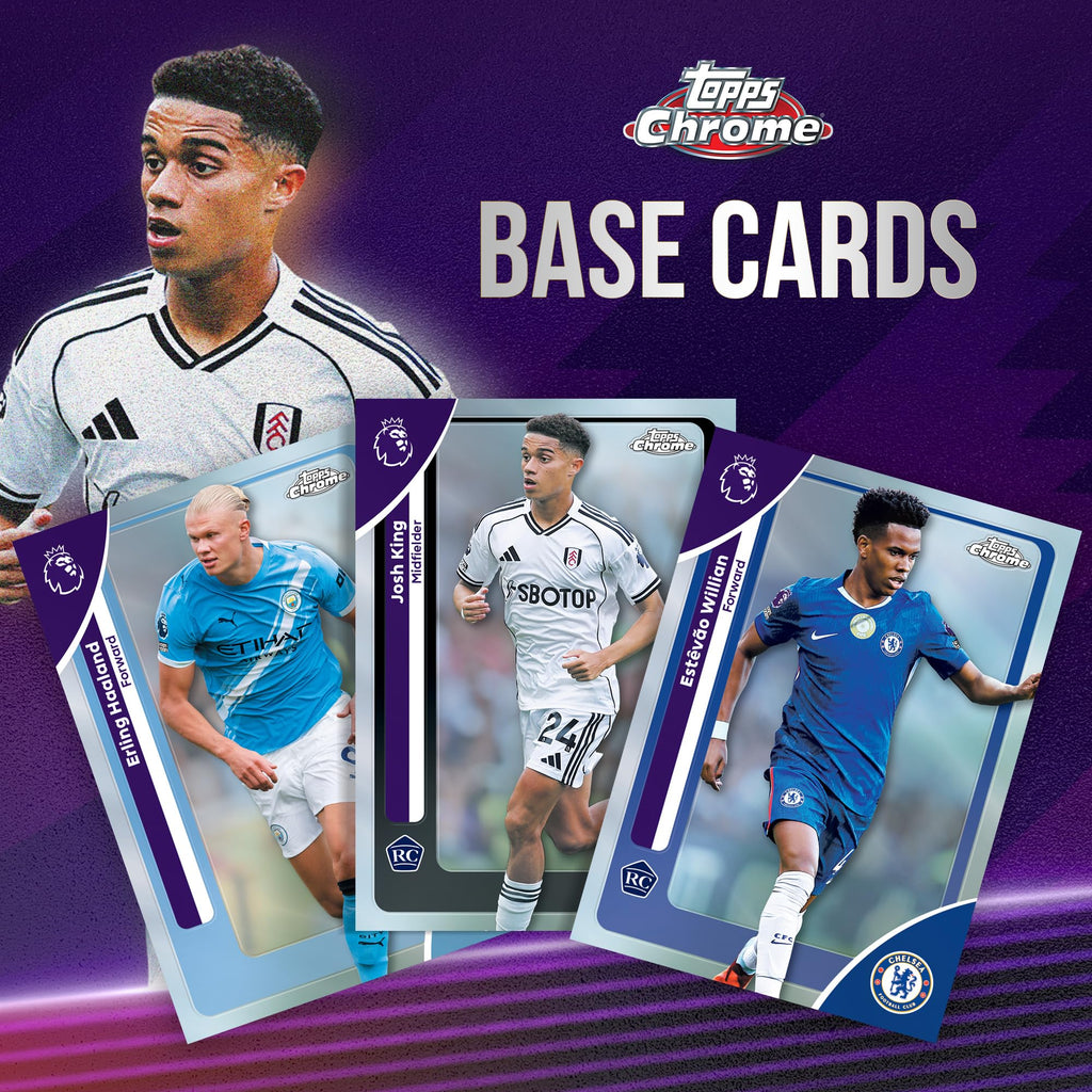 2026 Topps Chrome Premier League Soccer - Factory Sealed - Value Box