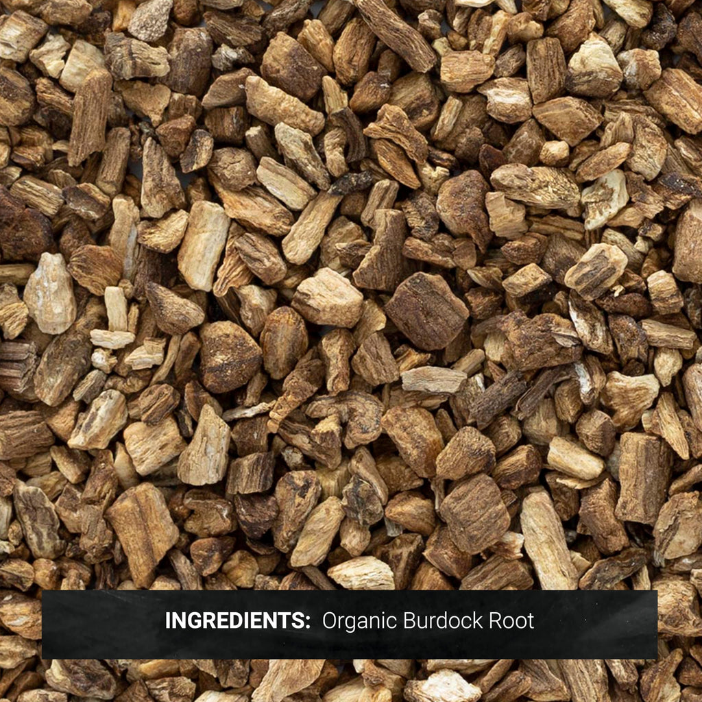 Frontier Organic Burdock Root, 1-Pound Bulk Bag, Common in Root Beer Recipes, Cut & Sifted, Sustainable Grown, Kosher (Packaging May vary) | Common in Root Beer Recipes, Cut & Sifted, Sustainable Grown, Kosher