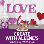 Aleene's Clear Gel Tacky Glue, Dries Clear, 4 fl oz