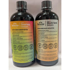 Serene Herbs Soursop Bitters Liquid & Black Seed Bundle – Organic Herbal Guanabana for Digestive Support – Vegan, Non-GMO – 32 oz (16 oz Each), (2 Pack)