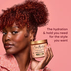 Shea Moisture Coconut & Hibiscus Define & Shine Styling Gel 15oz | For curly hair - hydrates, defines, and controls frizz with Coconut Oil, Flaxseed and Glycerin for lasting hold.