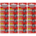 Panasonic CR2032 3 Volt Lithium Coin Battery (20 Batteries)