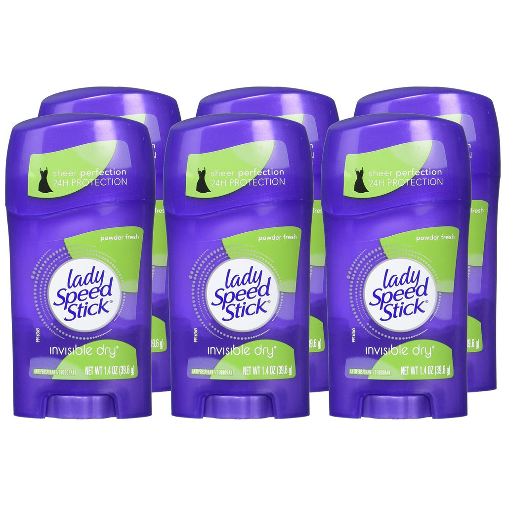 Buy now Lady Speed Stick Invisible Dry 24 Hour Powder Fresh, 1.4 oz (6 Pieces) at indiglob india