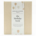 Duncan & Stone Hardcover Birthday Book & Baby Memory Album, 72 Pages