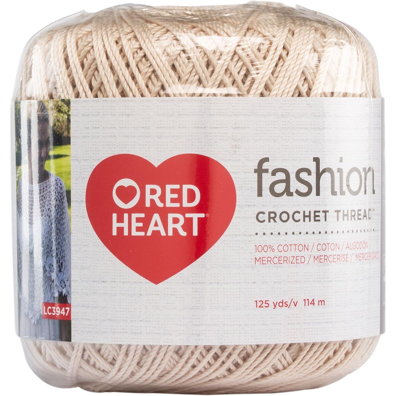 Buy now Red Heart Crochet Thread Yarn, 300 Yards, Victory Red, 1 Count (Pack of 1) 125 Yards Natural Size 3 at indiglob india