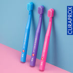 Curaprox Kids Ultra Soft Toothbrush, Random Colors, 3-Pack, Swiss Made