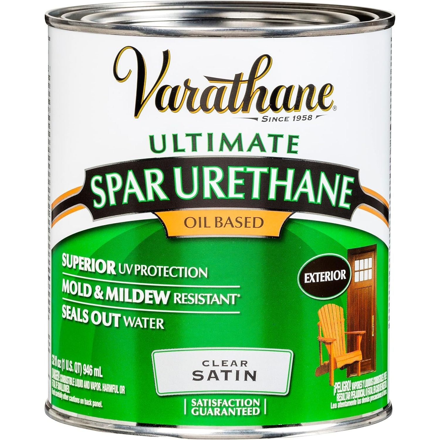 Buy now Varathane 9241 Oil-Based Ultimate Spar Urethane, Quart, Gloss Quart Satin at indiglob india