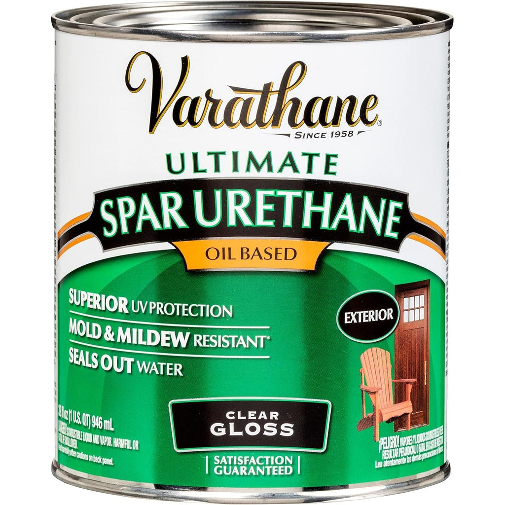 Buy now Varathane 9241 Oil-Based Ultimate Spar Urethane, Quart, Gloss Quart Gloss at indiglob india