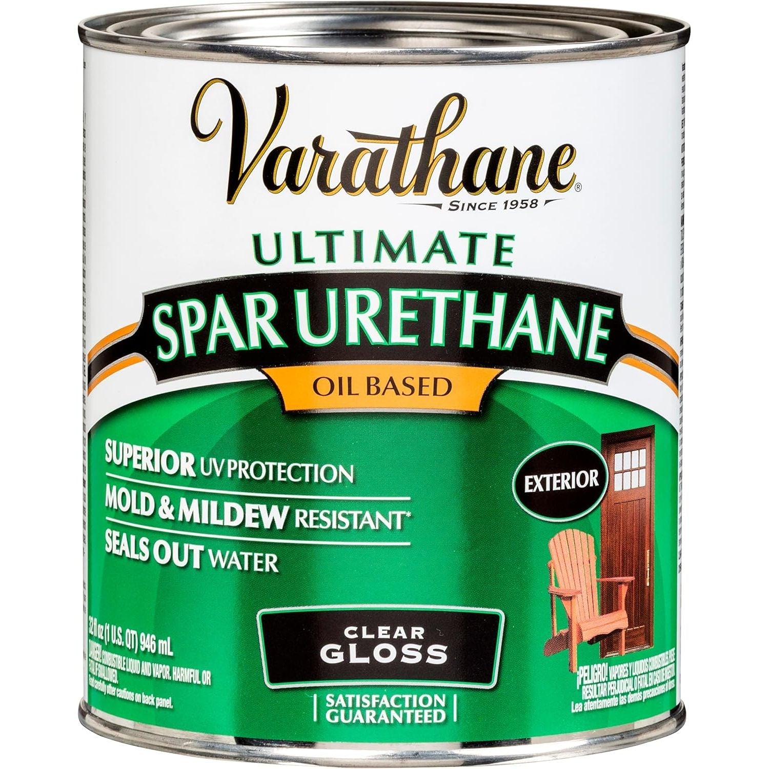 Buy now Varathane 9241 Oil-Based Ultimate Spar Urethane, Quart, Gloss Quart Gloss at indiglob india