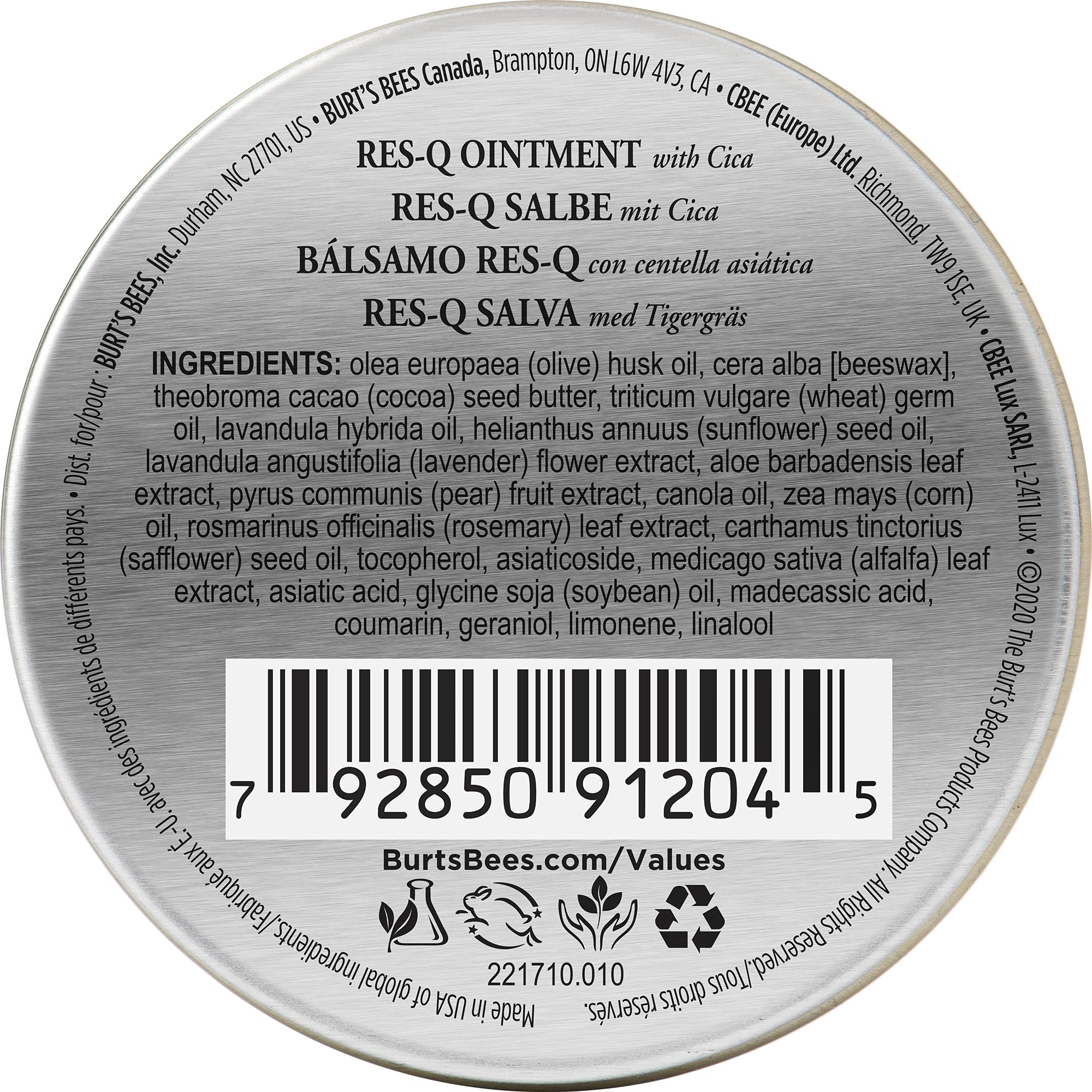 Buy now Burt's Bees 100% Natural Origin Multipurpose Res-Q Ointment with Cica, 15g, 15 g (Pack of 1) at indiglob india