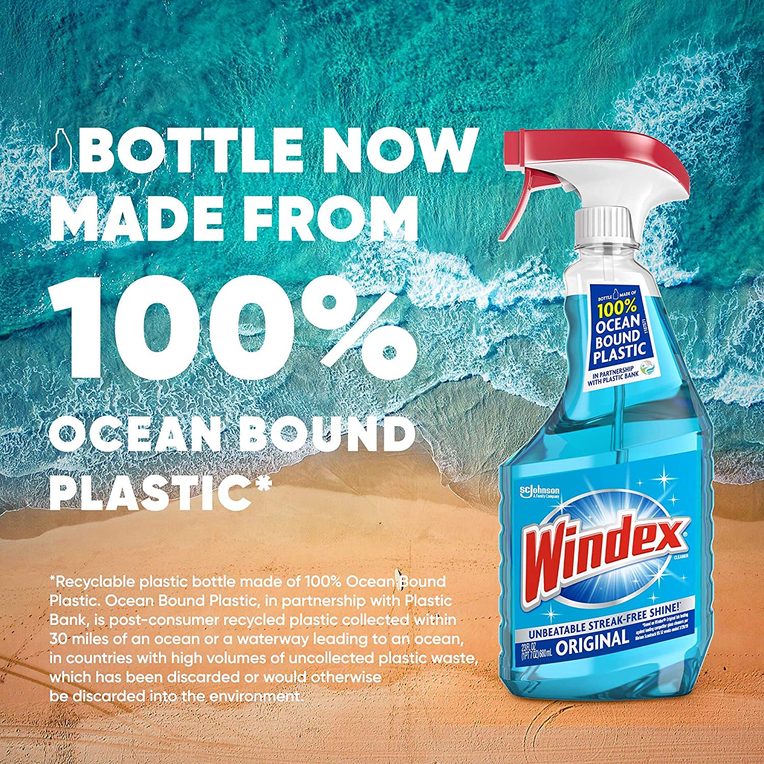 Buy now SC Johnson Windex Original Glass Cleaner Set: 5L refill +950 ml Trigger Spray at indiglob india