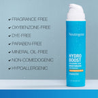 Buy now Neutrogena Hydro Boost Hyaluronic Acid Hydrating Face Moisturizer With SPF 50, Fragrance Free Facial Moisturizer, 1.7 fl. oz, & Trial Size Hydro Boost Facial Cleanser, 0.5 fl. oz at indiglob india