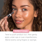 Buy now Neutrogena Hydro Boost Hydrating Concealer Stick, Oil-Free, Lightweight Cover-Up Makeup with Hyaluronic Acid Refreshes Dry Skin & Provides Buildable Coverage, 40 Medium, 0.12 Oz at indiglob india